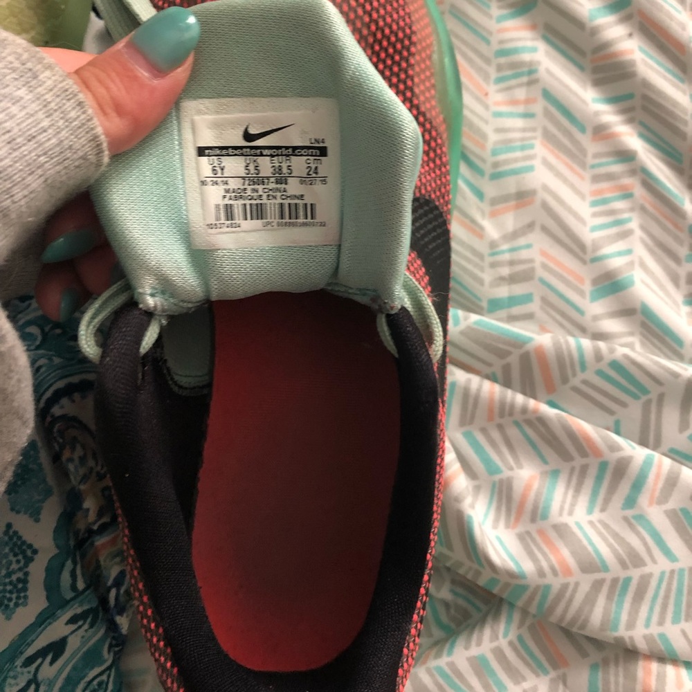 Used basketball shoes